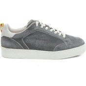 Resim Greyder 18520 Gri Hakiki Deri Erkek Sneaker Ayakkabı -946 Gri 