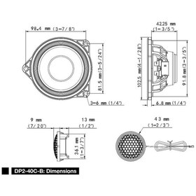 Resim Alpine DP2-40C-B BMW 3-4 Serisi Modeller Tak & Çalıştır Hoparlör 