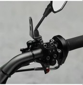 Resim Hightower 2 Adet Evrensel Motosiklet Braketi 1.97inç Dayanıklı Malzeme Kompakt Tasarım 