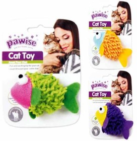 Resim Zengemtx Pawise Kumaş Oyuncak Meow Meow Life-fish 