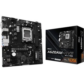 Resim Asrock A620am-hvs Amd A620 Soket Am5 Ddr5 6800 Oc Mhz Matx Gaming Aaaa11asr0039 