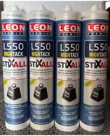 Resim Leon Premıum Hıgh Tack Korniş Yapıştırıcı, Çok Amaçlı Güçlü Yapıştırıcı Beyaz 290 Ml 12'li 290 ML 