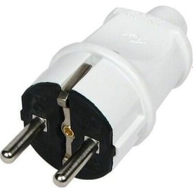 Resim Topraklı Erkek Fiş Beyaz 