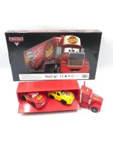 Resim Şimşek Mcqueen Iki Arabalı Şimşek Mcqueen Tır Seti -Rgl 