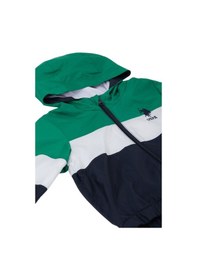 Resim Erkek Bebek Yağmurluk Mont Yeşil 