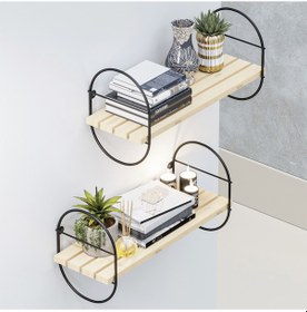 Resim Bino Duvar Rafı 2'li Set 