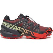 Resim Salomon Speedcross 6 L41739700 Outdoor Erkek Spor Ayakkabı Siyah-kırmızı 