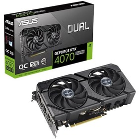 Resim Asus DUAL-RTX4070S-O12G 4070 Super GDDR6X 12Gb DLSS3 192Bit Ekran Kartı 