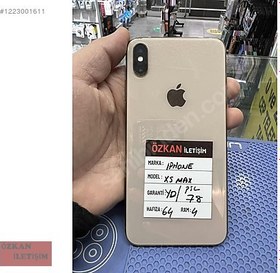 Resim Apple iPhone XS Max İkinci El YD | 64 GB | Altın 