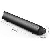 Resim Zenithdeals Usb Güçlü Hifi Bass Mini Soundbar - Pc/tv/laptop/tablet/cep Telefonu 