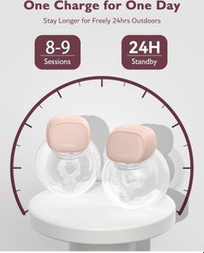 Resim Momcozy S9 Pro Elektrikli Göğüs Pompası Eller Serbest 2 Mod 9 Kademe 1'li Paket 