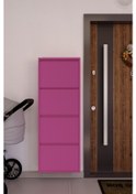 Resim Ceha 4'lü Metal Ayakkabılık - Pembe K.AYK-4 /AB4010 