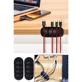 Resim 5 Kanallı Kablo Kanalı Toparlama Aparatı 3 Adet 