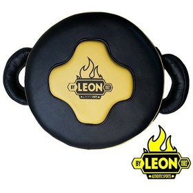 Resim Aksaspor Leon Dairesel ( Tencere ) Darbe Yastığı Siyah-Sarı 