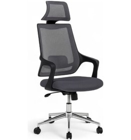 Resim Vinasa Siyah Fileli Yönetici Koltuğu Siyah 