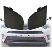 Resim Wangxi 2016-2018 Rav4 Ön Tampon Çekme Kancası Kapakları Abs Sağ Sol Aksesuar 532860r080 532850r080 