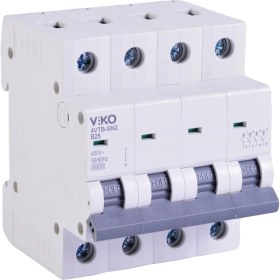 Resim 4VTB-4B25 Otomatik Sigorta 4,5ka B Tipi 4 Kutup 25A 