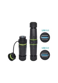 Resim Pm-24598 Dişi - Dişi Ip 68 Su Geçirmez 3.0 Usb-a Konnektör Powermaster 