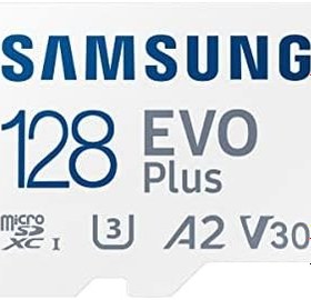 Resim Samsung EVO Plus microSD Hafıza Kartı 128 GB, U3, V30, A2, ‎MB-MC128KA/TR 