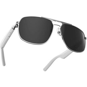 Resim G01 Akıllı Güneş Gözlüğü Polarize Gözlük,yapay Zeka,müzik Dinleme,telefon İle Konuşma Bluetooth Siyah 