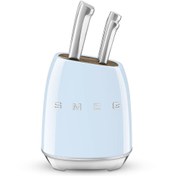 Resim Smeg KBSF02 Pastel Mavi Standlı Bıçak Seti 