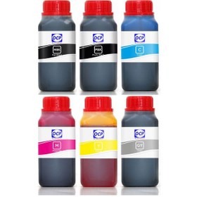 Resim OCP HP Designjet T1200 postscript Uyumlu Yazıcı Mürekkep Seti 250ml 6 Renk 