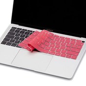 Resim Pembe Laptop Macbook Air Klavye Koruyucu Us(abd) İngilizce Harf Baskılı A1932 Ile Uyumlu McStorey