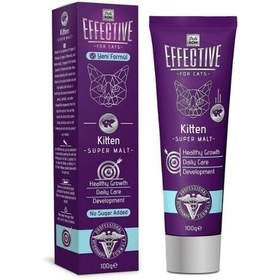 Resim Delibon Effective Kitten Büyüme Destekleyici Yavru Kedi Malt Macunu 100 Gr 