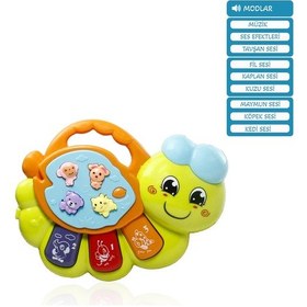 Resim Vardem Oyuncak Işıklı Ve Müzikli Solucan Bebek Vrd-jlg-855-68a 