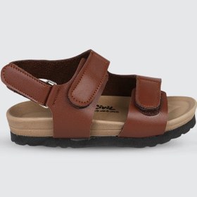 Resim Civil Boys Erkek Çocuk Sandalet 27-31 Numara Taba Taba 