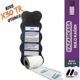 Resim X30 Tr Yazarkasa Rulosu (1 Paket - 10 Adet) - 40MM - Tekli Paket 