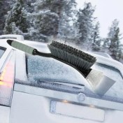 Resim Anka Araç Camı Buz Kazıyıcı Ve Temizleyici 