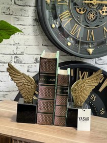 Resim Angelis Melek Kanadı Kitap Tutucu Gold 