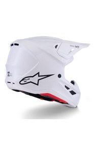 Resim Alpinestars S-M7 Off-Road Kaskı Beyaz 