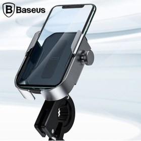 Resim Baseus Armor Motorcycle Holder-motosiklet-bisiklet Telefon Tutucu Siyah,gri 