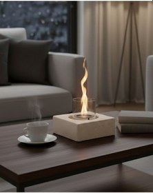 Resim Reyo Stove Selen Masaüstü Bioethanol Şömine 