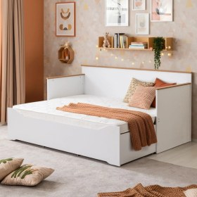 Resim Setay Yavrulu Karyola, Tirilye Divan Karyola, Açılır Çift Kişilik Karyola (Yataksız) 
