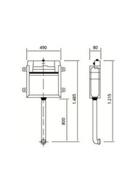 Resim Gömme Rezervuar 2 Kademeli Helataşı Uyumlu 