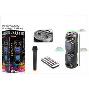 Resim Auris ARS-KLN10 2x8" Bluetooth USB/SD Kule Tipi Hoparlör 