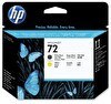 Resim HP 72 Matt Black/Yellow Baskı Kafası Orijinal Plotter Designjet Printhead (C9384A) 