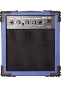 Resim Angel Ang-10-blue Mavi Elektro Gitar Amfisi 10 Watt Ev Çalışm 