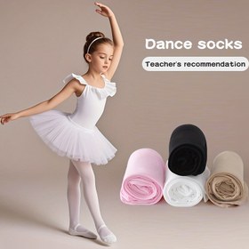 Resim Kızlar için Bale Dans Çorapları - Esnek Kaymaz Pantolonlar - Tüm Mevsimler İçin Performans ve Antrenman Bacak Isıtıcıları - Pastel Renkler (Pembe, Siyah, Bej, Beyaz, Ten Rengi) - Bale, Tap, Modern - Sadece Elde Yıkama Kolay - Öğretmen Tavsiyesi, Bale Hediyeleri, Dans Giyim Temelleri, Dikişsiz Tasarım, Rahat Kalıp, Genç Dansçılar 