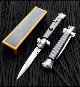 Resim John Connely Paslanmaz Çelik Italyan Stiletto Çakı 