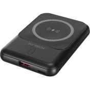 Resim Hytech H50 5000MAH Magsafe 15W PD20W+HSC22.5W Siyah Taşınabilir Pil Şarj Cihazı Powerbank 