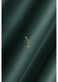 Resim Blackout Fon Perde V-2037 Koyu Yeşil Koyu Yeşil 