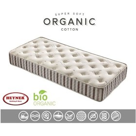 Resim Babyhopeankara 80X170 Heyner Biobed Organic Cotton Ortopedik 80*170 Yaylı Yatak 