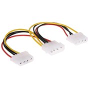 Resim KEEPRO Molex Power Çoğaltıcı 2 Li Power Çoklayıcı Kasa 4 Pin Power Çoğaltıcı 18 Cm Ide Power Çoğaltıcı 