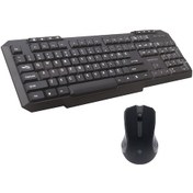 Resim Polosmart PSK10 Kablosuz Q Klavye Mouse Set 