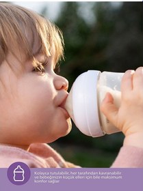 Resim Doğal Tepkili Pp Biberon 330ml 3+ Ay 5 Adet 