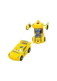 Resim Robota Dönüşen Çek Bırak - Araba 